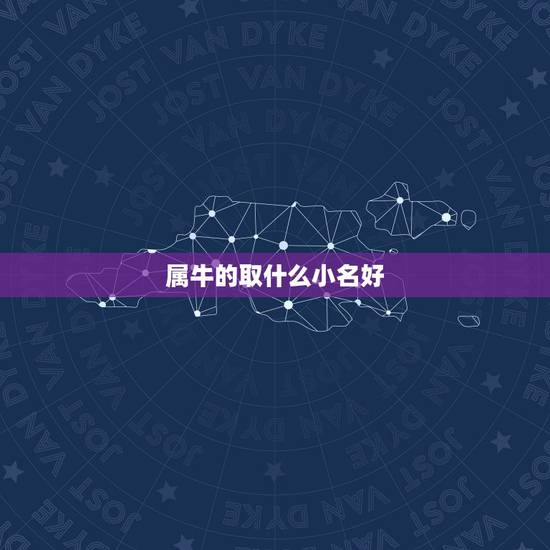 属牛的取什么小名好,2022 年牛宝宝取名字 属牛的取什么小名好,2022 年牛宝宝取名字