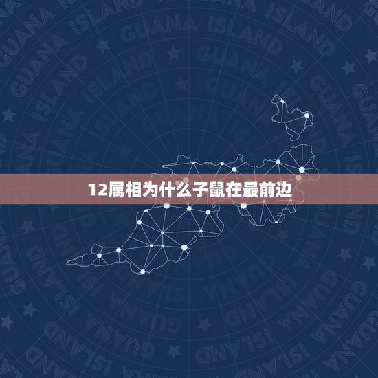 12属相为什么子鼠在最前边，十二生肖之子鼠，“人人喊打”的老鼠为何排在