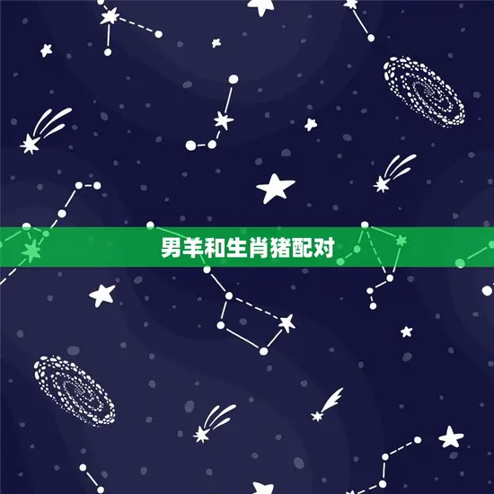 男羊和生肖猪配对