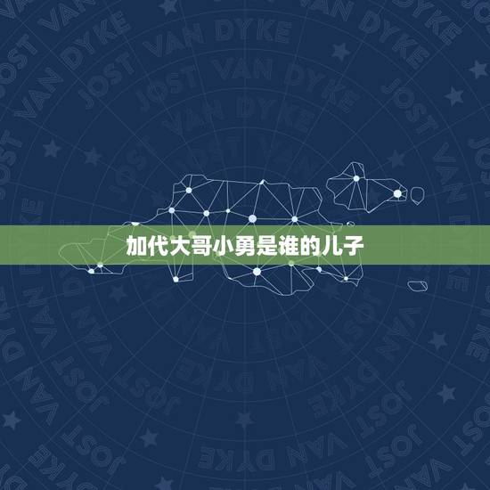 加代大哥小勇是谁的儿子,加代故事中的李晓勇是谁? 加代大哥小勇是谁的儿子,加代故事中的李晓勇是谁?