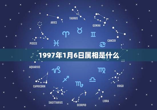 1997年1月6日属相是什么，1997年属什么生肖配对