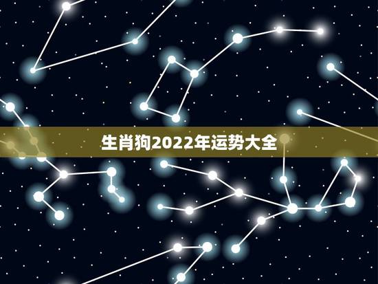 生肖狗2022年运势大全，2022年运势更好的生肖要翻身