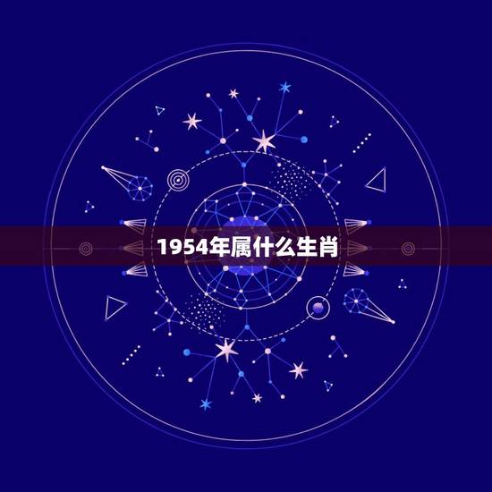 1954年属什么生肖，属马的最怕的三个生肖