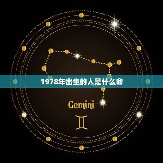1978年出生的人是什么命,1978年属马是什么命 1978年出生的人是什么命,1978年属马是什么命