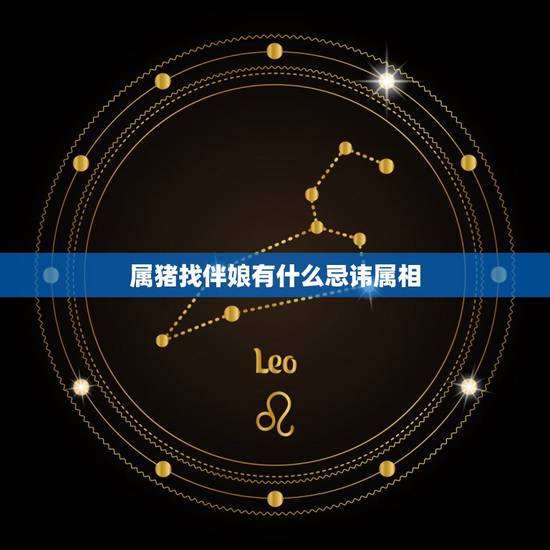 属猪找伴娘有什么忌讳属相，结婚新娘属猪，伴娘应该属什么比较好