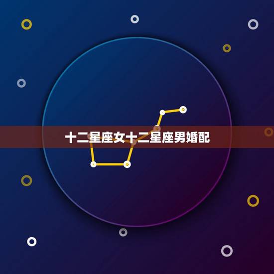 十二星座女十二星座男婚配，12星座的配对？