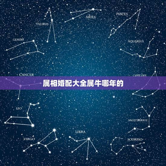 属相婚配大全属牛哪年的，85年属牛的农历八月十九日生属相婚配哪年生的属
