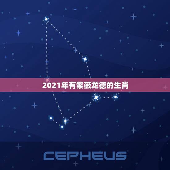 2021年有紫薇龙德的生肖，紫微星入命何意