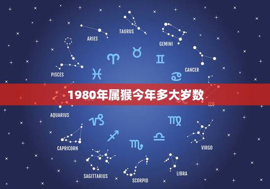 1980年属猴今年多大岁数,猴子多大了今年多大了 1980年属猴今年多大岁数,猴子多大了今年多大了