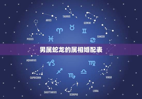 男属蛇龙的属相婚配表，男龙配个什么属相相配最好