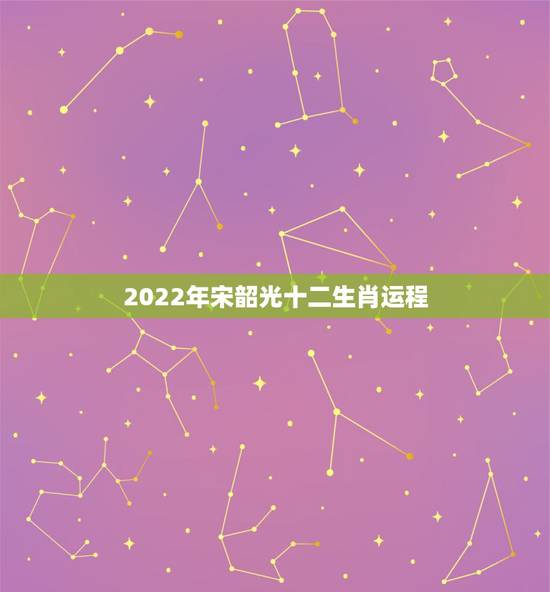 2022年宋韶光十二生肖运程,202212生肖运程表 2022年宋韶光十二生肖运程,202212生肖运程表