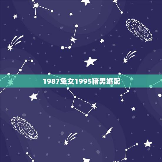 1987兔女1995猪男婚配,87年兔女和95年的猪男 1987兔女1995猪男婚配,87年兔女和95年的猪男