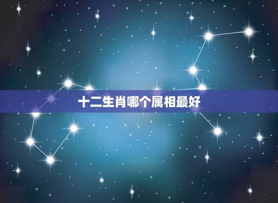 十二生肖哪个属相最好,十二生肖当中,哪个属相最好? 十二生肖哪个属相最好,十二生肖当中,哪个属相最好?