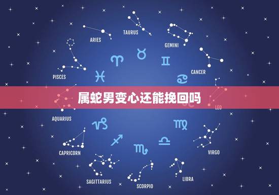 属蛇男变心还能挽回吗,属蛇的男人感情弱点 属蛇男变心还能挽回吗,属蛇的男人感情弱点