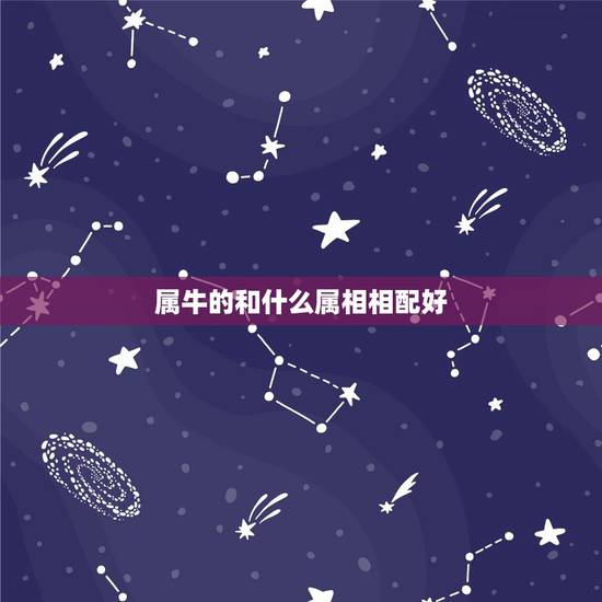 属牛的和什么属相相配好，和属牛相配的属相