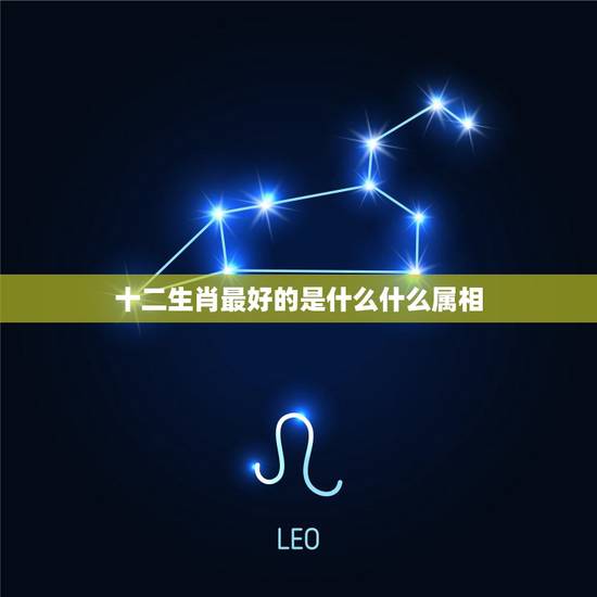 十二生肖最好的是什么什么属相，什么属相最好