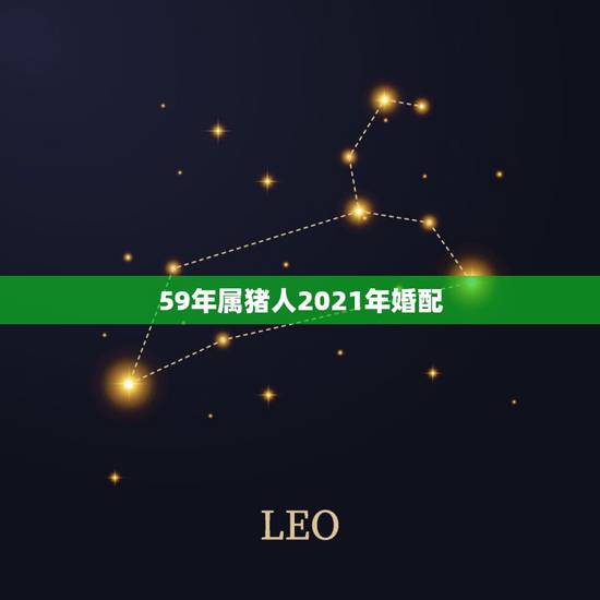 59年属猪人2021年婚配,属猪的2021年运势怎么样 59年属猪人2021年婚配,属猪的2021年运势怎么样