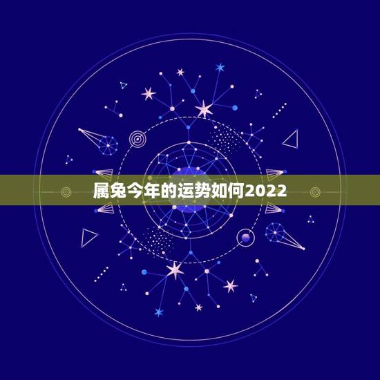 属兔今年的运势如何2022，属鼠的2022 年运势如何