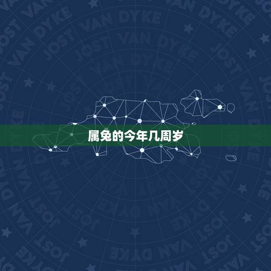 属兔的今年几周岁，生肖兔多少岁