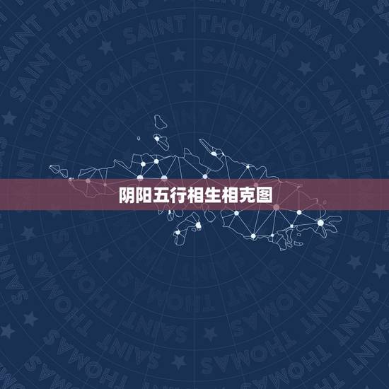阴阳五行相生相克图，五行相生相克图