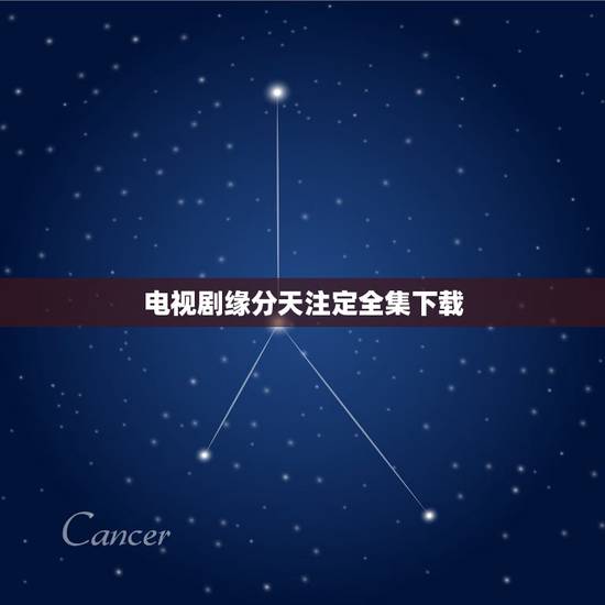 电视剧缘分天注定全集下载，谁有的有效下载地址 bt或迅