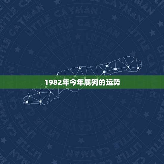 1982年今年属狗的运势，1982年正月属狗的人在今年运势