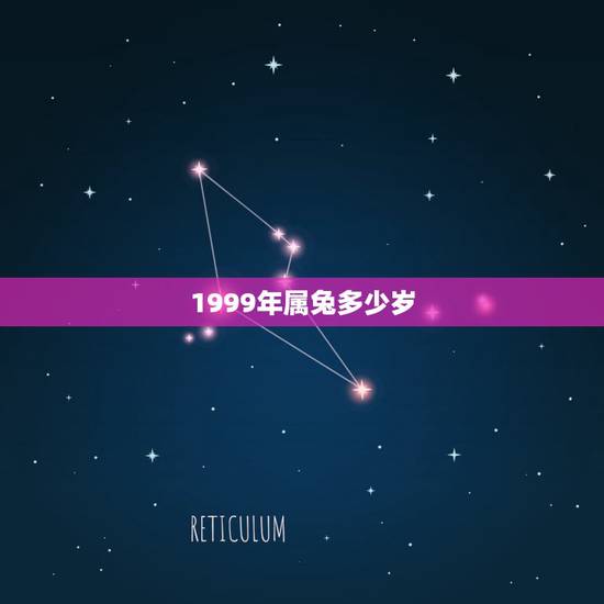 1999年属兔多少岁,1999年到2022 虚岁多少 1999年属兔多少岁,1999年到2022 虚岁多少