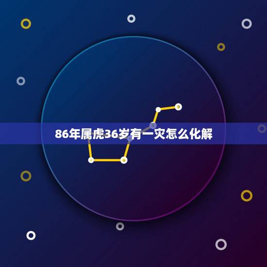 86年属虎36岁有一灾怎么化解,86年属虎的是什么命 86年属虎36岁有一灾怎么化解,86年属虎的是什么命