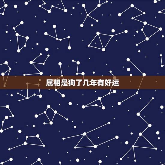 属相是狗了几年有好运,82年属狗今年交运是什么时候 属相是狗了几年有好运,82年属狗今年交运是什么时候