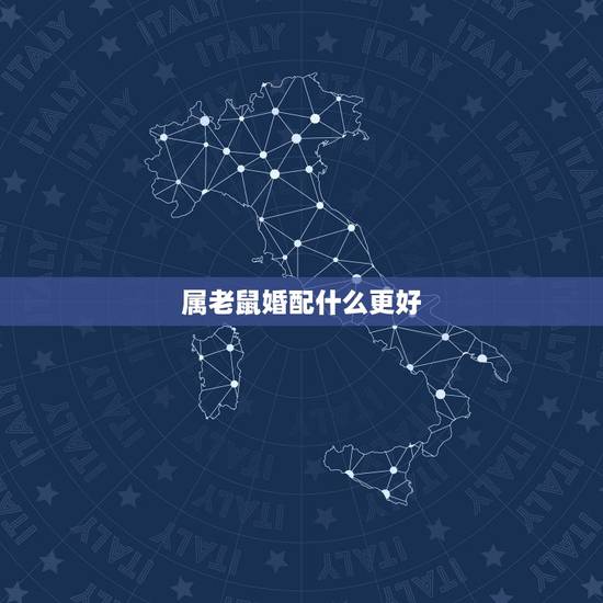 属老鼠婚配什么更好，生肖年份对照表