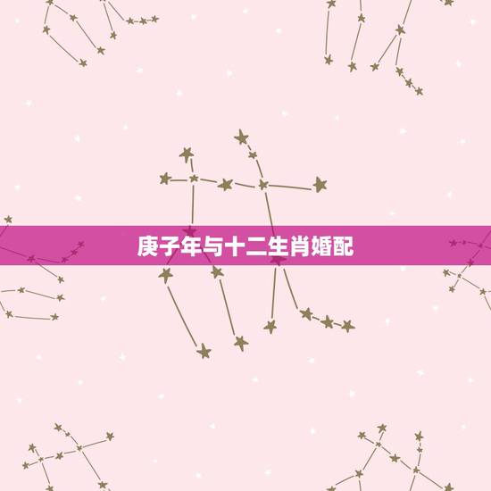 庚子年与十二生肖婚配，历年十二生肖五行表