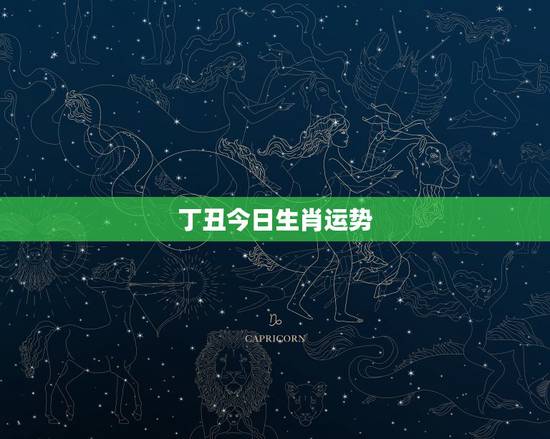 丁丑今日生肖运势，生肖龙今日运势查询