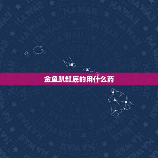 金鱼趴缸底的用什么药,金鱼趴缸怎么治 金鱼趴缸底的用什么药,金鱼趴缸怎么治