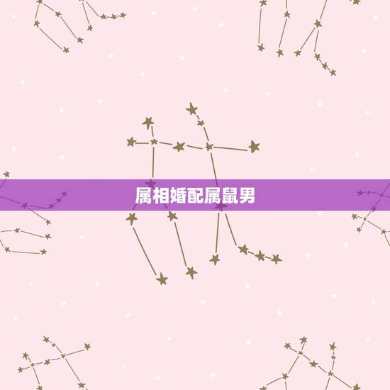 属相婚配属鼠男，属相婚配属鼠的男性配什么属象的女性