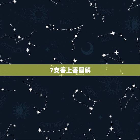 7支香上香图解,上香的正确手势和步骤 7支香上香图解,上香的正确手势和步骤