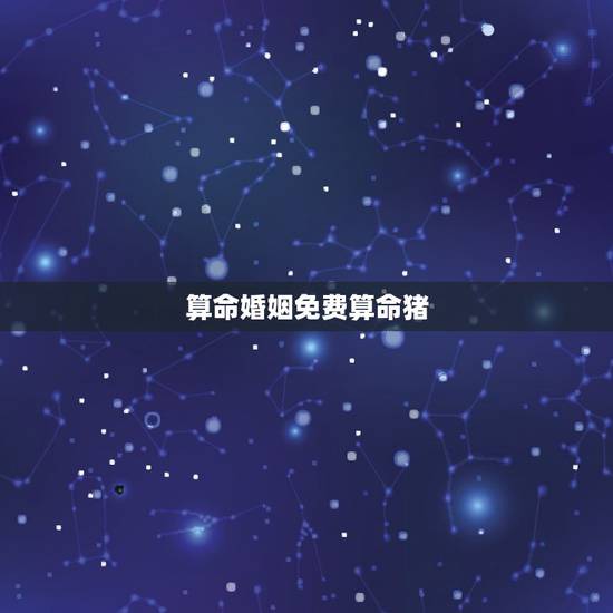 算命婚姻免费算命猪,算命属猪的人命好不好 算命婚姻免费算命猪,算命属猪的人命好不好
