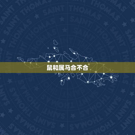 鼠和属马合不合,鼠和虎属相合不合 鼠和属马合不合,鼠和虎属相合不合