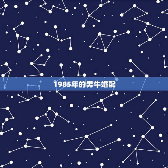 1985年的男牛婚配,85年男和85年女都属牛相配吗? 1985年的男牛婚配,85年男和85年女都属牛相配吗?