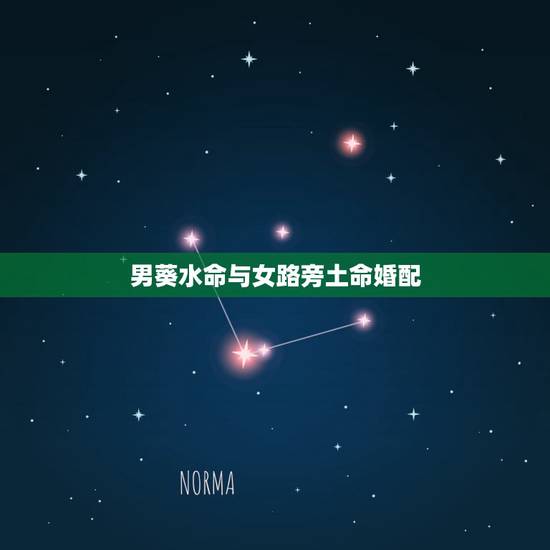 男葵水命与女路旁土命婚配，男1983年属猪，大海水命。女1990年属马