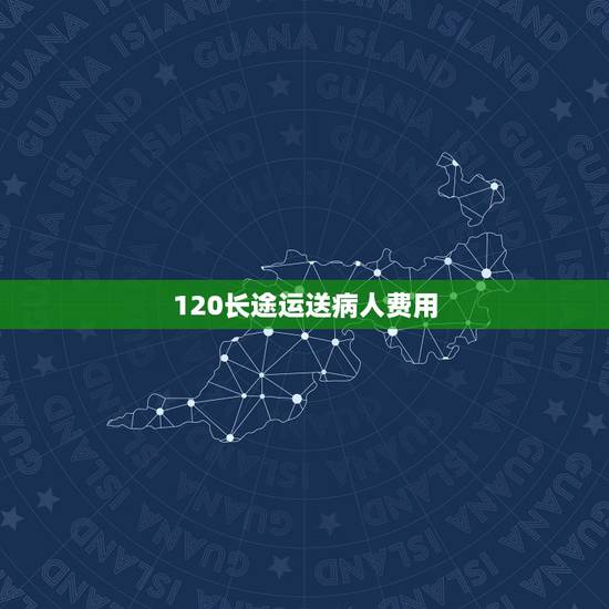 120长途运送病人费用，120救护车费用能否报销