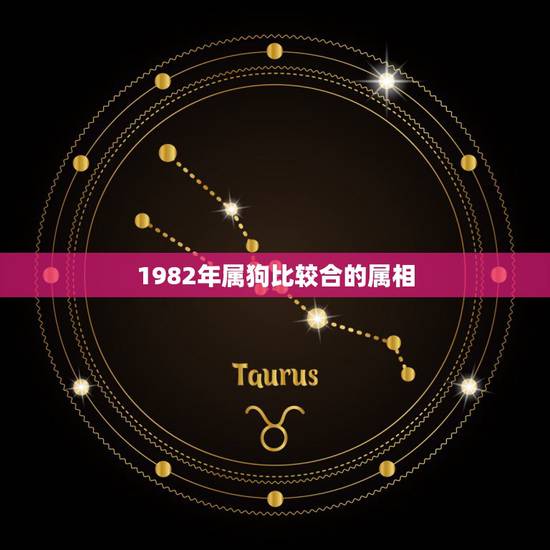 1982年属狗比较合的属相，1982年属狗的人与属什么的合财气