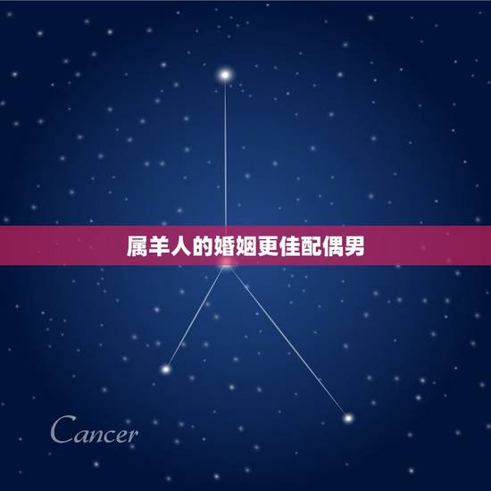 属羊人的婚姻更佳配偶男，羊年人和什么属相最配