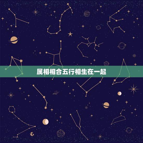 属相相合五行相生在一起,五行相生相克及属相婚配 属相相合五行相生在一起,五行相生相克及属相婚配