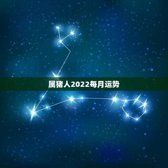 属猪人2022每月运势，属猪女2021年运势及运程每月运程