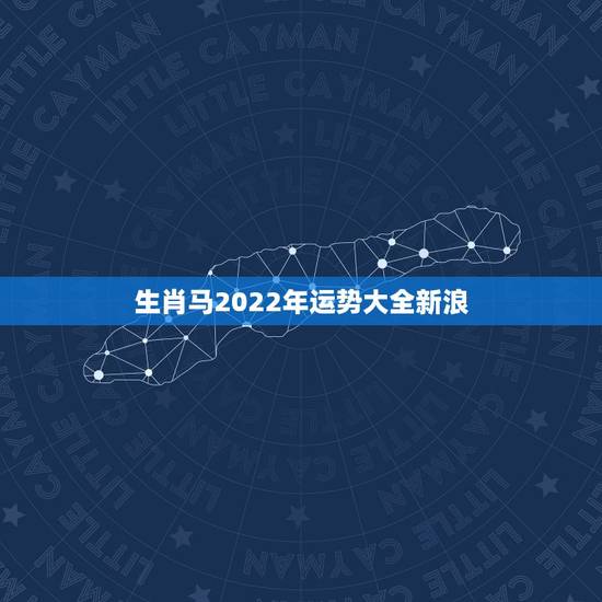 生肖马2022年运势大全新浪，2022年生肖马