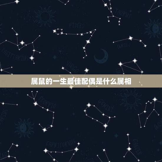属鼠的一生最佳配偶是什么属相，女1988.9.25农历最佳配偶属相