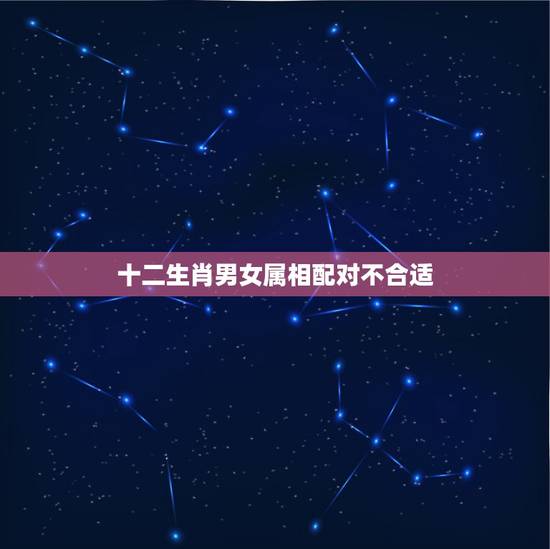 十二生肖男女属相配对不合适,十二生肖婚姻配对大全? 十二生肖男女属相配对不合适,十二生肖婚姻配对大全?