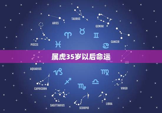 属虎35岁以后命运，属虎人未来10年大运