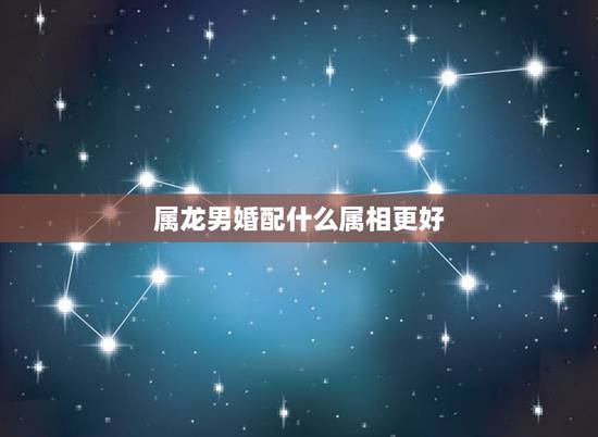属龙男婚配什么属相更好，男88属龙更佳婚配属相