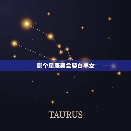 哪个星座男会娶白羊女